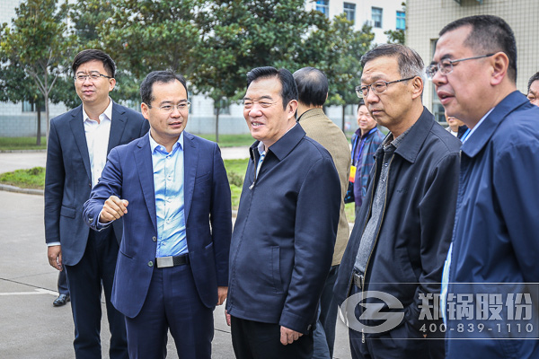 鄭州市人大常委會主任白紅戰帶隊視察鄭鍋股份