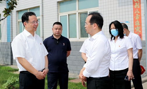 鄭州市委常委、市紀委書記杜新軍一行蒞臨調研